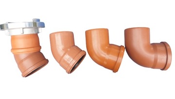 Быстроразъемный соединитель для септика 110 с патрубком ПВХ НОВИНКА