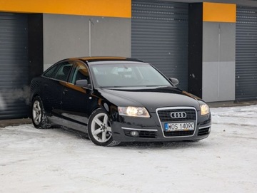 Audi A6 C6 Limousine 2.4 V6 24V 177KM 2004 Audi A6 Limousine LPG Klima Alu Tempomat Serwis Gwarancja 2.4 BenzynaLPG, zdjęcie 2