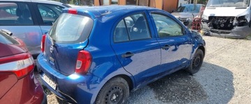 Nissan Micra IV 2016 Nissan Micra 2016r, 1.2 Benzyna. Uszkodzony przod. Poobijany. Jezdzi. 1.2, zdjęcie 2