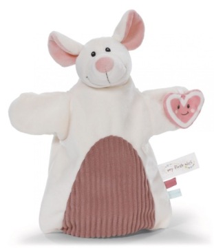 NICI лялька-рукавичка комфортер мишка 26x25 см