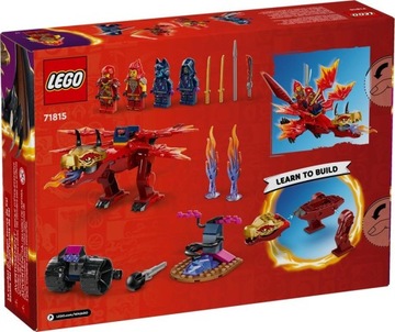 LEGO NINJAGO 71815 DRAGON BATTLE KAIA FUN ПОДАРОК ​​НА ДЕНЬ РОЖДЕНИЯ + СУМКА
