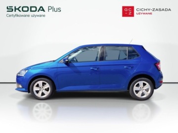 Skoda Fabia III Hatchback Facelifting 1.0 TSI 95KM 2019 Skoda Fabia 1.0TSI 95KM Ambition SalonPL SerwisASO Kessy Kamera Zima Smart, zdjęcie 1