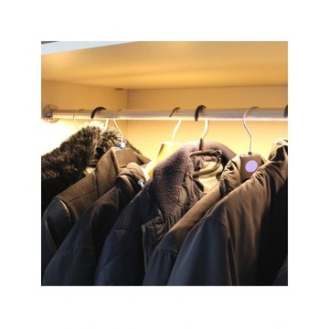 Светодиодный профиль Black Pipe Rod для гардероба 1 м + абажур