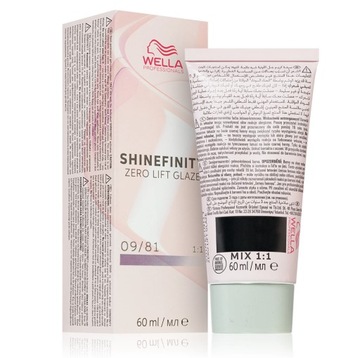 Wella Proffesionals Shinefinity Zero Lift 09/81 - Platinum Opal 60 ml