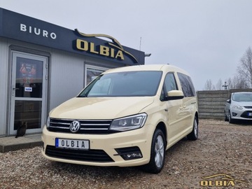 Volkswagen Caddy IV Kombi Maxi 2.0 TDI SCR BlueMotion Technology 102KM 2019 Volkswagen Caddy Caddy PFRON Winda dla Niepelnosprawnych Automat 2.0