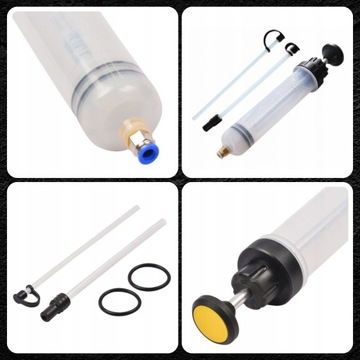 УНИВЕРСАЛЬНЫЙ ШПРИЦ 200МЛ ДЛЯ МАСЛА, ТОРМОЗНОЙ ЖИДКОСТИ И Т.П.