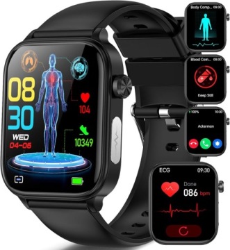Smartwatch Marsyu et570 Watch SmartWatch ECG HRV GLUCOSE TALK