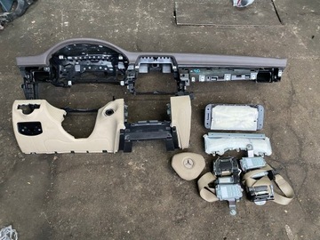 80 MERCEDES W218 CLS DESKA KONZOLA PÁSY AIRBAG