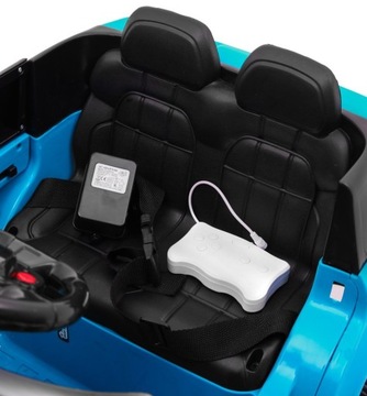 Auto na akumulator L1 Pilot MP3 LED Niebieski