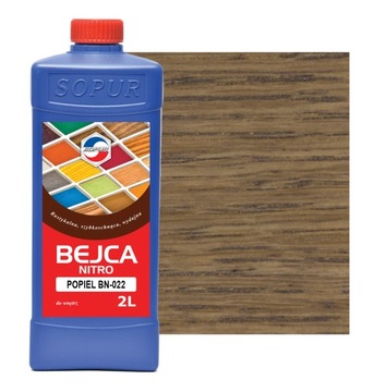 Bejca nitro SOPUR popiel BN-022 2l BN022
