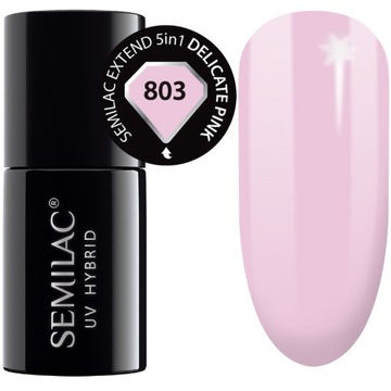 SEMILAC EXTEND baza top 5w1 803 Delicate Pink