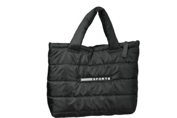 ЖЕНСКАЯ СУМКА-ШОППЕР СТЕГАНАЯ БОЛЬШАЯ СПОРТИВНАЯ A4