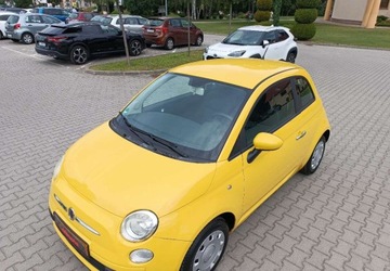 Fiat 500 II Hatchback 3d 1.2 69KM 2009 Fiat 500 Zarejestrowany - benzyna - bezwypadkowy - 113000 km 1.2 Benzyna, zdjęcie 10