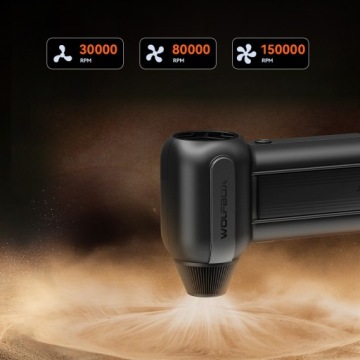 WOLFBOX MF100 Black DF100 Электрический пылесос 150000 об/мин Аккумуляторный