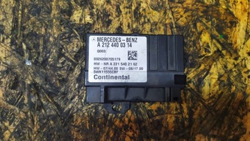 MERCEDES W204 W212 MODUŁ POMPY PALIWA A2124400314