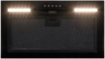 ВСТРАИВАЕМАЯ ВЫТЯЖКА KERNAU KBH 1060.1B 60см СВЕТОДИОДНОЕ СТЕКЛО