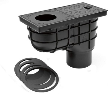 ОЧИСТИТЕЛЬ ЖЕЛОБОВ BLACK DRAIN 125 НИЖНИЙ ОТЧАСТНИК Чудей