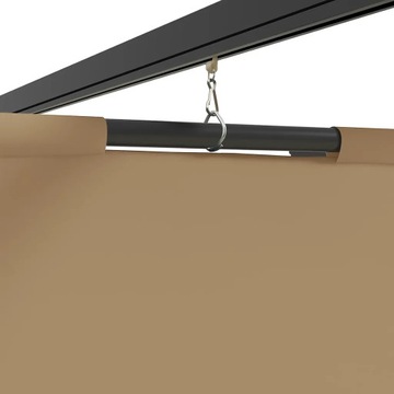 ALTANA PERGOLA NAMIOT OGRODOWY ZASŁONY ZADASZENIE NA OGRÓD TARAS 3 x 3 m