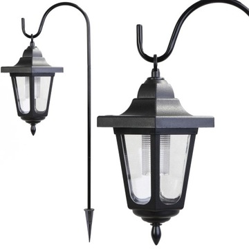 LATARNIA SOLARNA latarenka lampa solar na ogród LAMPY ogrodowe led Goliat