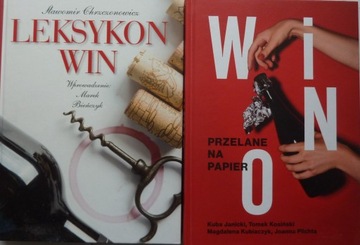LEKSYKON WIN WINO PRZELANE NA PAPIER
