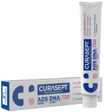 CURASEPT ADS-DNA 720 PASTA + CHLORHEKSYDYNA 0,2%