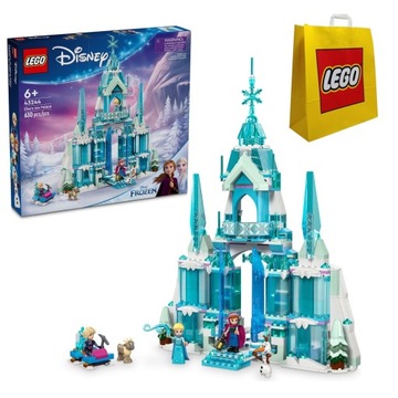LEGO Disney Princess Frozen Lodowy pałac Elzy 43244 + TORBA LEGO