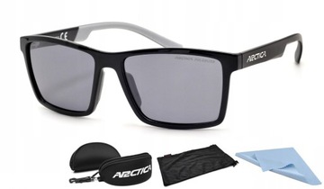 OKULARY PRZECIWSŁONECZNE POLARYZACYJNE ARCTICA S-343 LUSTRZANE + ETUI