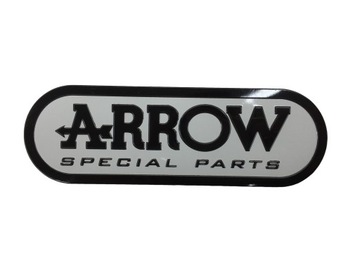 NAPIS LOGO NALEPKA EMBLEMAT ALUMINIOWY DO ARROW NAKLEJKA NA WYDECH