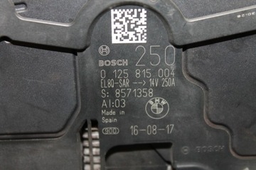 BMW G20 G30 G11 3.0D 4.0D 5.0D B57 ALTERNÁTOR 250A