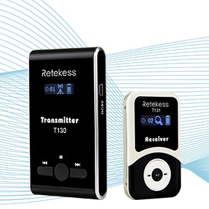 Беспроводная система экскурсовода Retekess T130-T131, система аудиогида