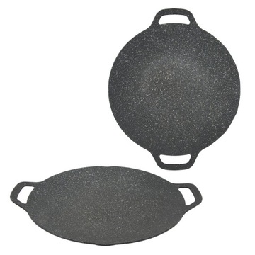 PATELNIA GRILL KOREAŃSKI INDUKCJA BARBECUE 34CM