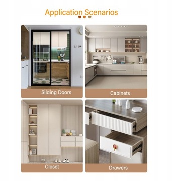 ЗАМОК МАГНИТНЫЙ ДЛЯ ШКАФА МАГНИТ 10 ШТ.