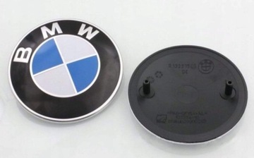 НАКЛЕЙКА С ЛОГОТИПОМ BMW 78 ММ НА КРЫШКЕ КАПОТА