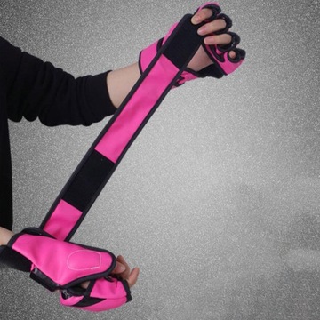 Rękawice Mma Sprzęt sparingowy Wodoodporne rękawice bokserskie dla dorosłych mężczyzn unisex, różowe