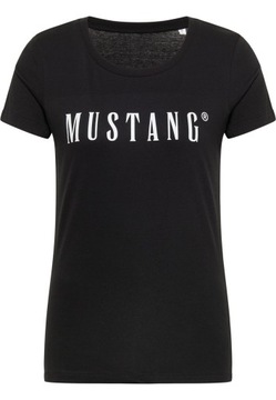 MUSTANG Alina C Tee Logo Damski T-shirt Koszulka Nadruk Logotyp M