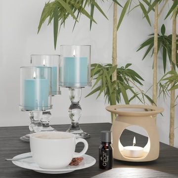 АРОМАТИЧЕСКОЕ МАСЛО ДЛЯ КАМИНА, ВОСКОВЫЕ СВЕЧИ С КОРИЦЕЙ