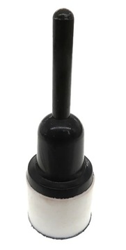 Talerz dysk gumowy 25mm szlifierski na trzpieniu 6mm Kormax F2009