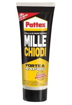 SZYBKI KLEJ MONTAŻOWY PATTEX MILLECHIODI 100g