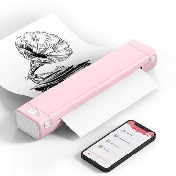 Phomemo Portable Printer Wireless For Travel, M08F-Letter Wireless Mobile