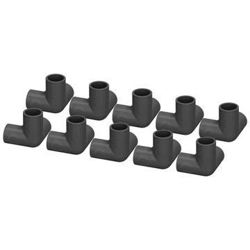10 SZTUK 3-drożne złączki rurowe PVC Plastikow