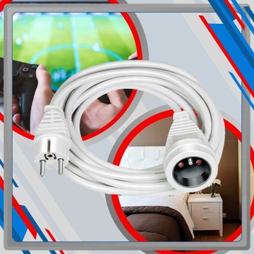 УДЛИНИТЕЛЬ 10м BRENNENSTUHL одинарный БЕЛЫЙ для ДОМА и ОФИСА ГИБКИЙ