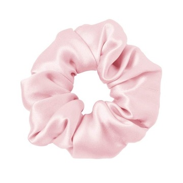 100% Jedwabna gumka do włosów różowa ROSA