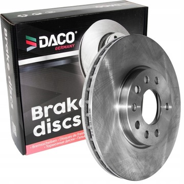 ПЕРЕДНИЕ ДИСКИ + КОЛОДКИ OPEL VECTRA C DACO ГЕРМАНИЯ