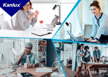 Настольная лампа Kanlux LEADIE черная, мощность до 4,6 Вт