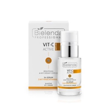 BIELENDA PROFESSIONAL VIT-C ACTIVE 3% SERUM Z AKTYWNĄ WITAMINĄ C 15ml