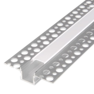 Алюминиевый светодиодный ПРОФИЛЬ для гипсокартона, гипсокартона, плитки, плитки, 2м + абажур