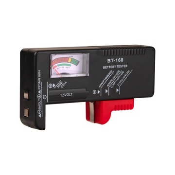 ТЕСТЕР АВТОМОБИЛЬНОГО АККУМУЛЯТОРА, ЧЕРНЫЙ, 4 ШТ.