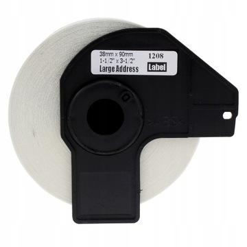 Etykiety naklejki do Brother QL 90x38mm DK-11208