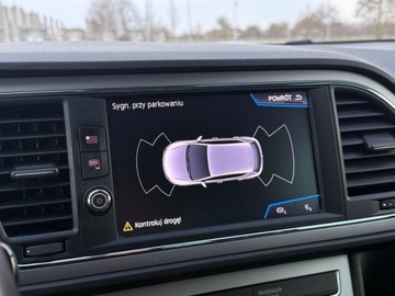 Seat Leon III Hatchback Facelifting 1.5 EcoTSI 130KM 2019 Seat Leon Faktura VAT 23 Gwarancja Tempomat ACC Swiatla LED 1.5, zdjęcie 27