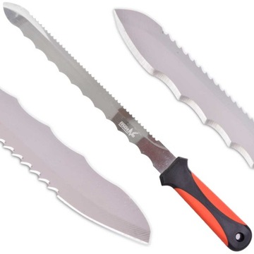 МОТИВНЫЙ НОЖ ДЛЯ МИНЕРАЛЬНОЙ ВАТЫ, ПЕНОСТАТА, С ЧЕХОЛОМ